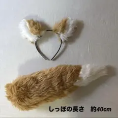 狐 キツネ♥︎耳♥︎しっぽ♥︎コスプレセットのサムネイル