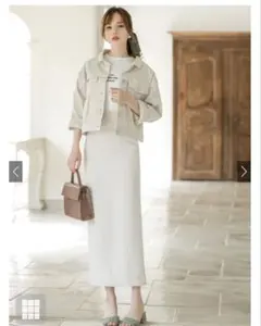 バックスリットタイトスカート[gm385]