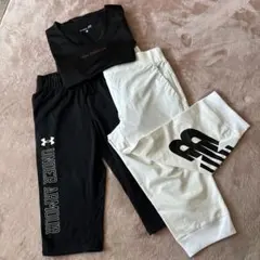 【3点セット】New Balance　アンダーアーマー　トレーニングウェア　L