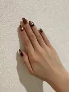 ✿ネイルチップ販売✿※爪モデル自分←こちらのデザインでネイルチップ作成致します♡