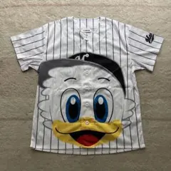 千葉ロッテ　マーくん　プリント 半袖キッズユニフォーム