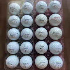 タイトリスト　PRO V1X ロストボール２０個
