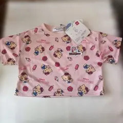しまむら　90㎝　サンリオ キティ 日焼けキティ Tシャツ