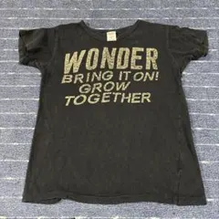 DENIM & DUNGAREE ロゴTシャツ ブラックのサムネイル