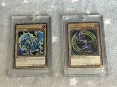 【EU版】青眼の白龍＆ブラックマジシャン　25th 遊戯王専用ケース付