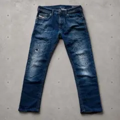 DIESEL THAVAR-NE W28 ジョグデニム ダメージ加工 Sのサムネイル