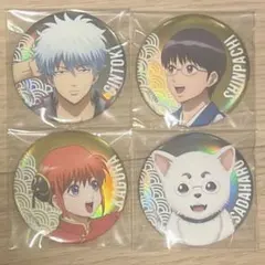 銀魂 映画 缶バッジ トレーディング 神楽 志村新八 定春 2D金魂 坂田銀時