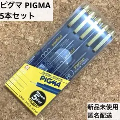 新品★サクラクレパス ピグマ PIGMA ブラック 5本セット アート 水性ペンのサムネイル