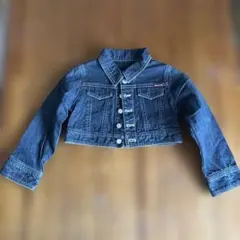 COMME CA ISM クロップドデニムジャケット 110A