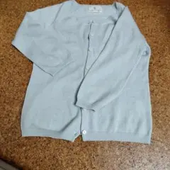 ライトブルー カーディガン サイズ2