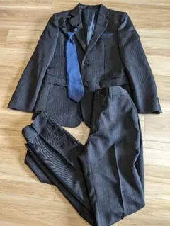 170　 フォーマル　キッズ　スーツ　卒服　ショパン　ストライプ　男の子