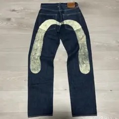 EVISU 大黒 白黒 No.2 2001 W28 虎耳 美品 Y2K 濃紺 - メルカリ