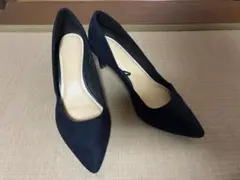 GU パンプス ネイビー24.0cm