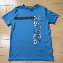 UNDER ARMOUR Tシャツ 水色　160cm