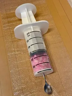 注射器スプーン　ファーストバイト用　ウエディング　ウェディング　結婚式　看護師のサムネイル