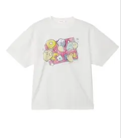 ちいかわ Tシャツ POPCORN オフ XL