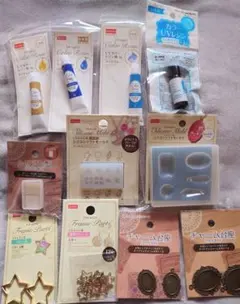 UVレジンとシリコン型他セット