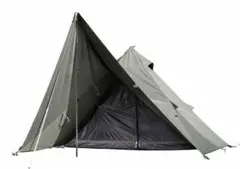 【美品 改良版】BUNDOK ソロティピー1tc カーキのサムネイル