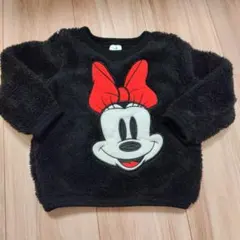 Disney baby ミニーマウス ふわもこトレーナー　80cm