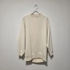美品✨ UNIQLO クリーム色 【Mサイズ】 スウェット トレーナー