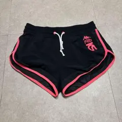 Kappa ジャージ　ハーフパンツ　ランニング　陸上　黒　オレンジ　Mのサムネイル