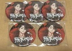 カリスマ 伊藤ふみや トレーディングメタリック 缶バッジ RBB 5点