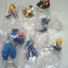 ⑦ドラゴンボールフィギュア　5点セット(ミニフィギュアセレクション2＋HG)のサムネイル
