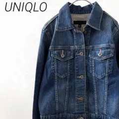 UNIQLO デニムジャケット Gジャン ストレッチ ポケット付き 羽織り