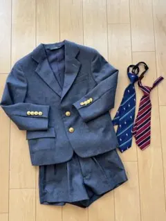 Ralph Lauren グレー ジャケットパンツセット スーツ110 おまけ付