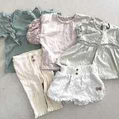 【24h以内出荷】使用感有り　90センチ　トップス　ボトムス　ベビー服　夏服
