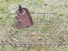 ジャンクガーデン好きにはたまらないサビサビバスケットとスコップ2点セット