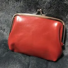 がま口 財布　本革