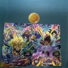 ドラゴンボールヒーローズ 孫悟空 ベジータ ゴテンクス GPBプロモ