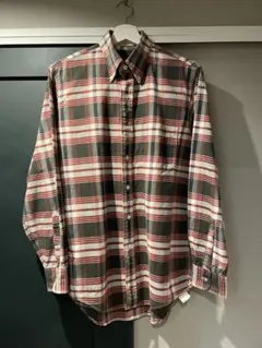90s 推定L.L.Bean Plaid Oxford button down