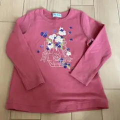 hakka 花柄プリント 長袖トップス 100cm