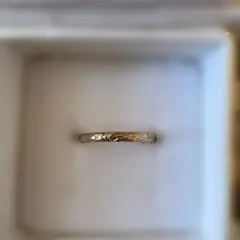 ゴールドエングレーブリング　サイズ13