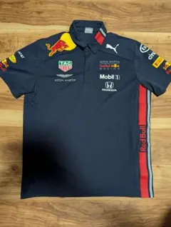 PUMA Red Bull Racing ポロシャツ Lサイズ ネイビー
