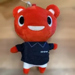 CO・OP共済 コーすけ ストラップ 40周年記念 タグ付 限定マスコット