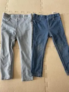 H&M☆キッズ パンツレギンス92cm 2色セット