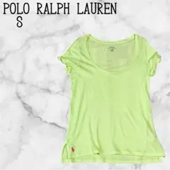 [古着] POLO RALPH LAUREN カットソー Uネック S