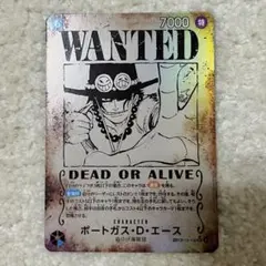 ワンピース カードゲーム ポートガス・D・エース 手配書 SP - メルカリ