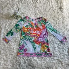 美品 ♡LEONARD PARIS 花柄 ペイズリー 半袖 カットソー LEONARD PARIS LABEL FUCHSIA 半袖Tシャツ 40 - メルカリ