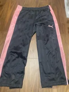最終値下げPuma ブラック ピンク ジャージ　破損あり