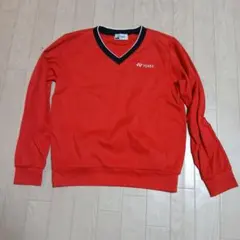 最終値下げYONEX 赤 Vネック SS