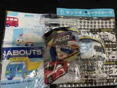 お弁当袋　巾着袋 トミカ 新幹線 ランチクロス