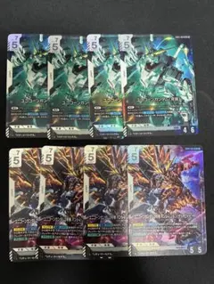 ユニコーンガンダム(覚醒)、 バンシィノルン各4枚セット - メルカリ