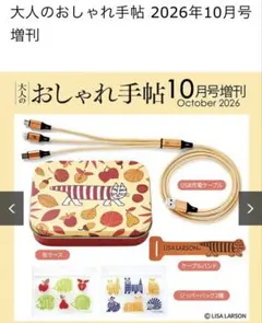 大人のおしゃれ手帖　10月号付録