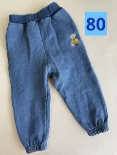 【美品】プティマイン×ポロ　スウェットパンツ