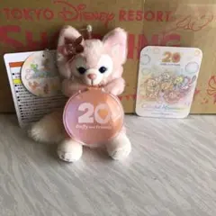 新品リーナベルぬいぐるみチャーム　カラフルハピネス20周年　シール1枚