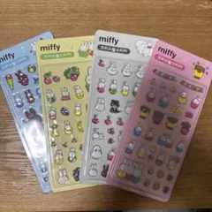 立体シール 3D クリスタルステッカー 4枚セット 韓国